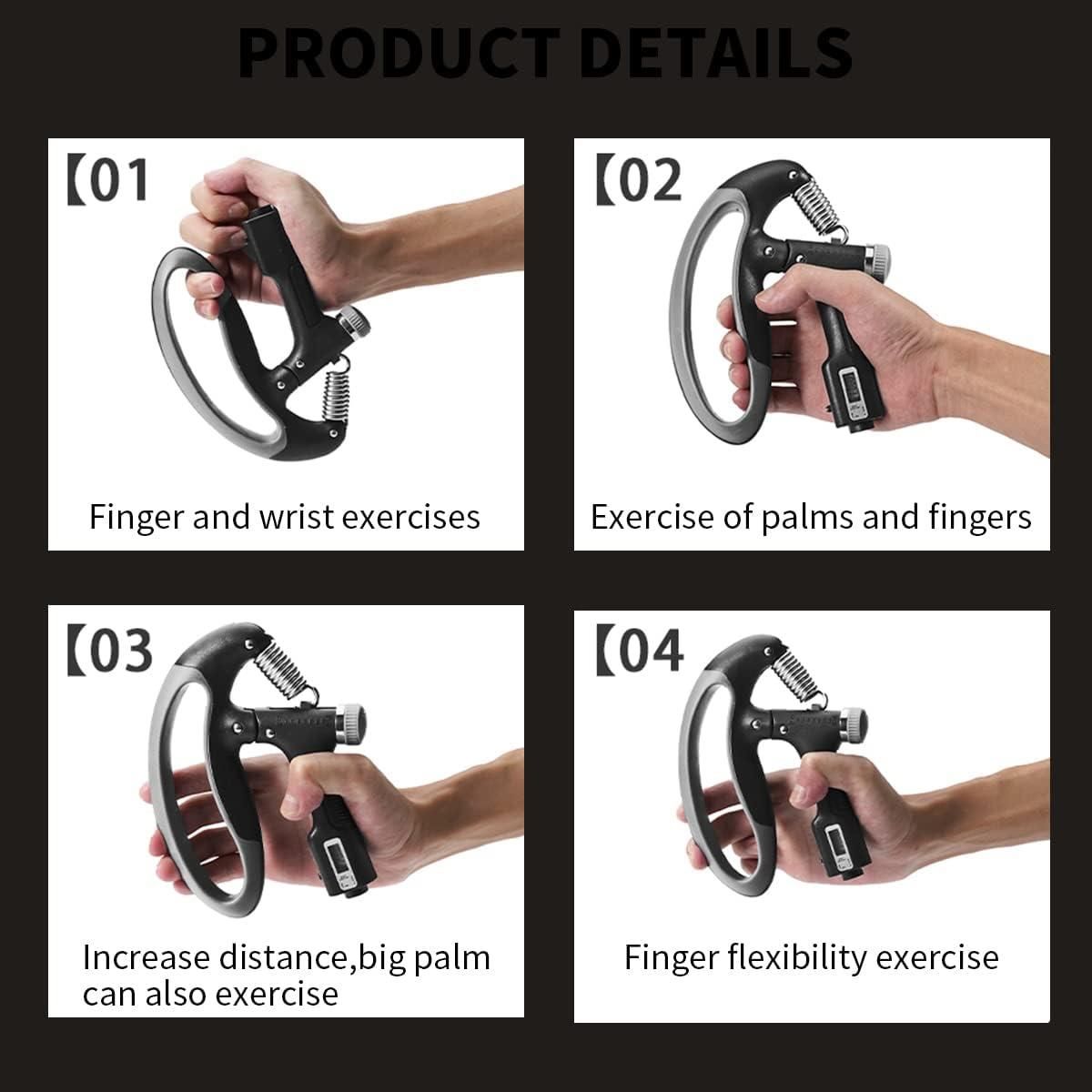 Physaron™ Grip Force Adjustable Hand Strengthener