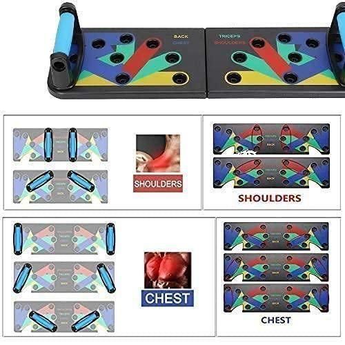 Physaron™ FitBeast 2.0 Multi-Grip Push-Up Training Board