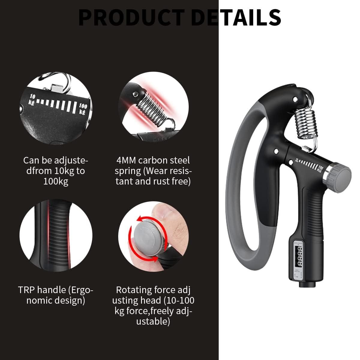 Physaron™ Grip Force Adjustable Hand Strengthener